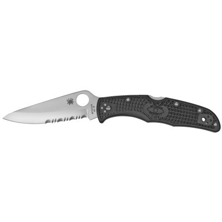 Spyderco - Spyderco Endura 4 Folding Knife with VG-10 Blade and Black Handle