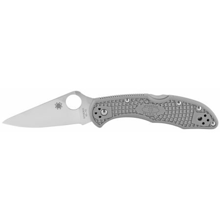 Spyderco - Spyderco Delica 4 Folding Knife with VG-10 Steel and Gray Handle