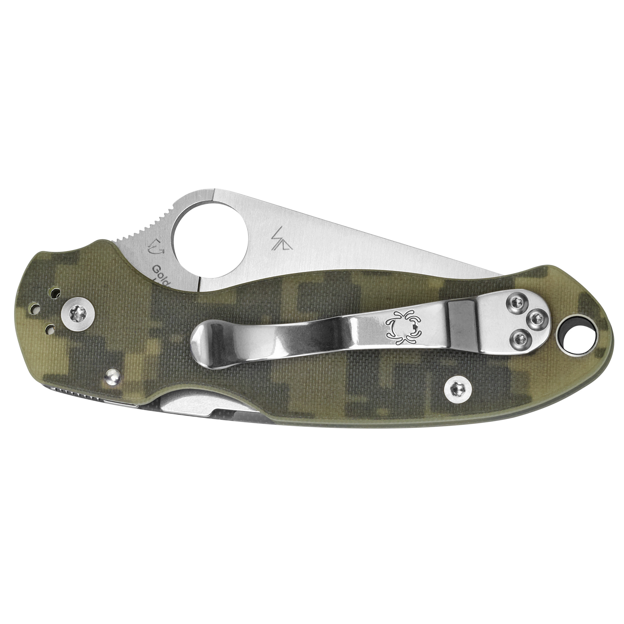 Spyderco - Spyderco Para 3 G10 Camo Folding Knife with CPM S45VN Blade - Model C223GPCMO - Image 2