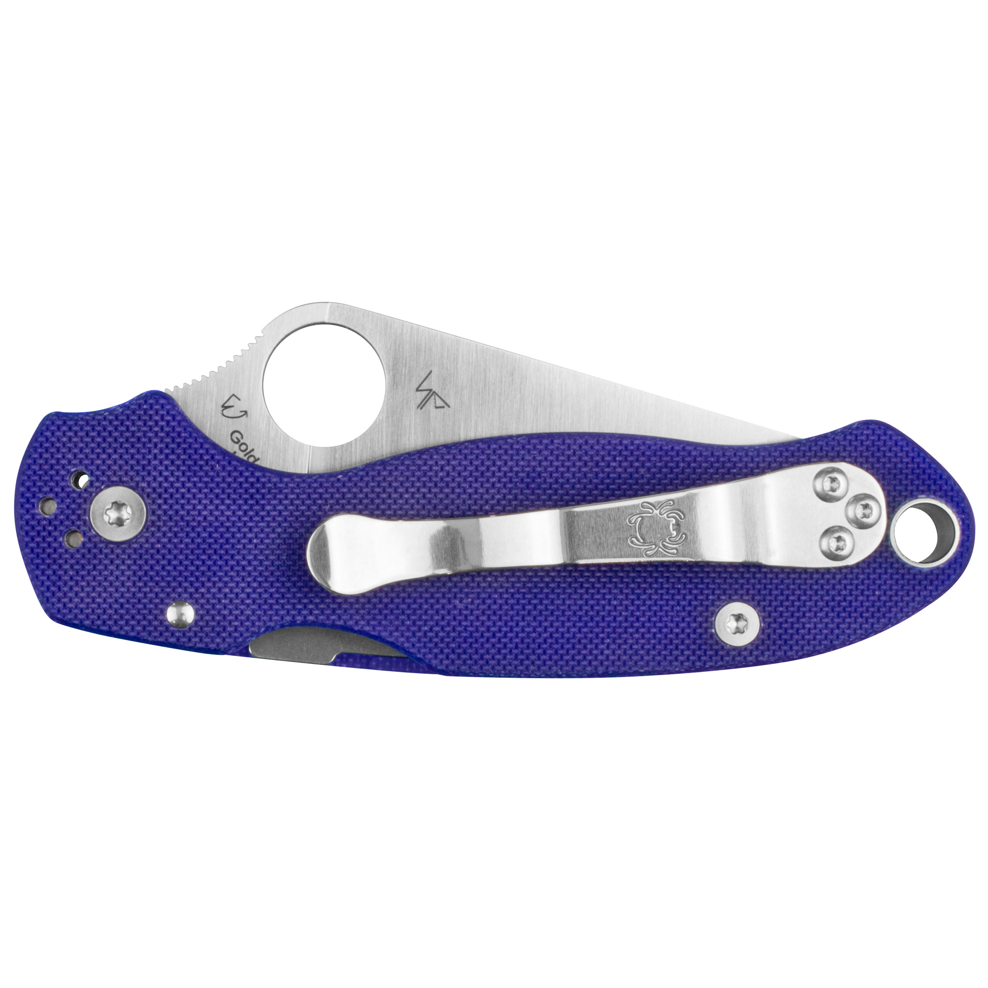 Spyderco - Spyderco Para 3 G-10 Dark Blue Folding Knife – CPM-S45V Steel, Compact Design - Image 2