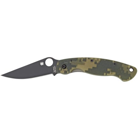 Spyderco - Spyderco Military Model G-10 Camo Folding Knife - CPM-S30V Steel, 4-inch Blade