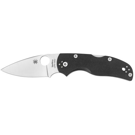 Spyderco - Spyderco Native 5 Folding Knife with CPM-S30V Steel and Black G-10 Handle