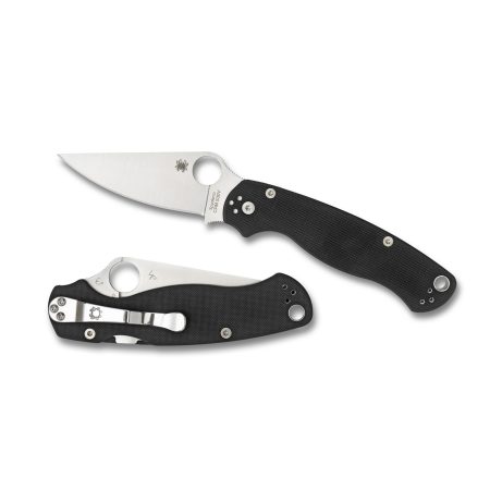 Spyderco - Spyderco Para Military 2 CPM-S45V Folding Knife with Black G-10 Handle, Model C81GP2