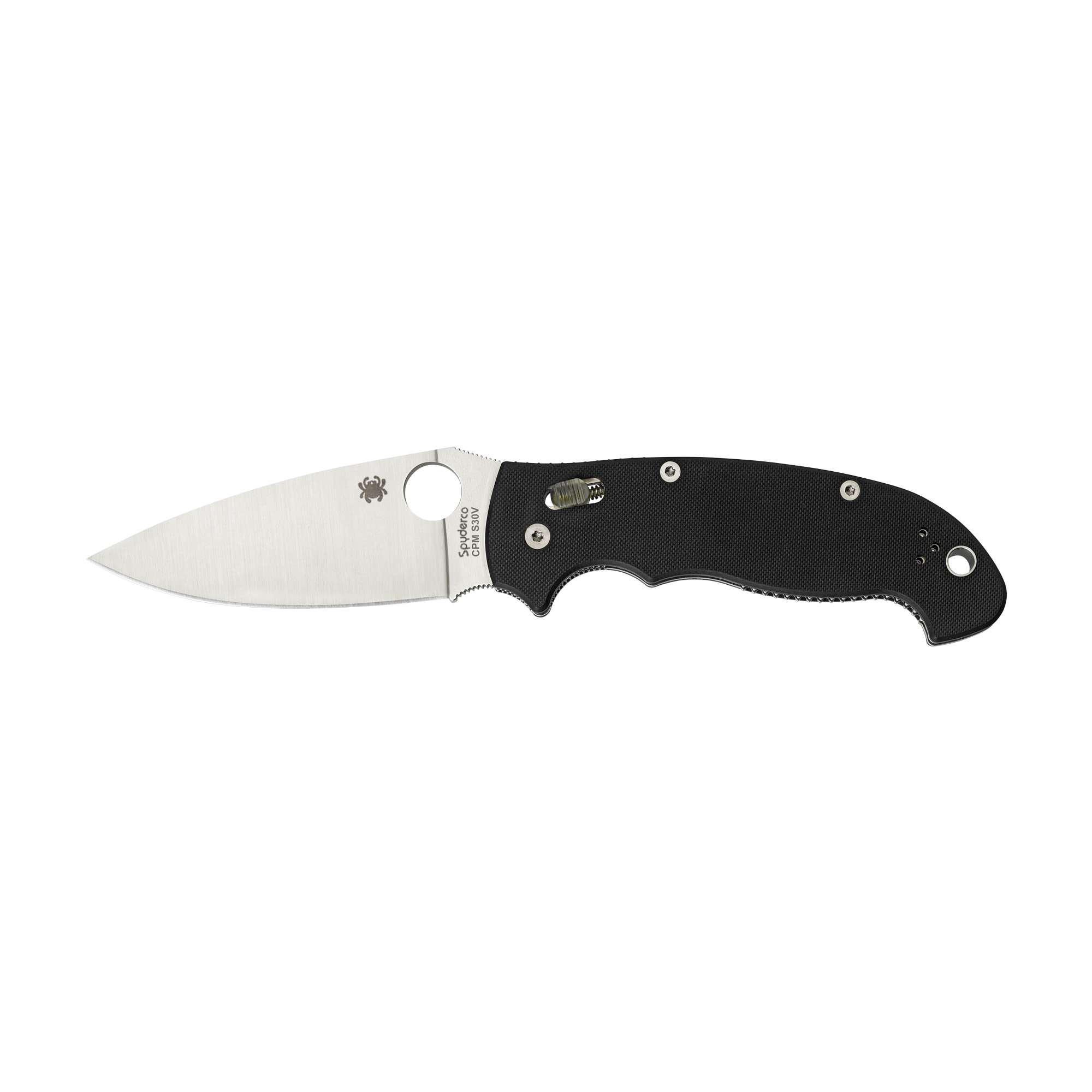 Spyderco - Spyderco Manix 2 XL Folding Knife with CPM-S30V Blade and Black G-10 Handle – Model C95GP2