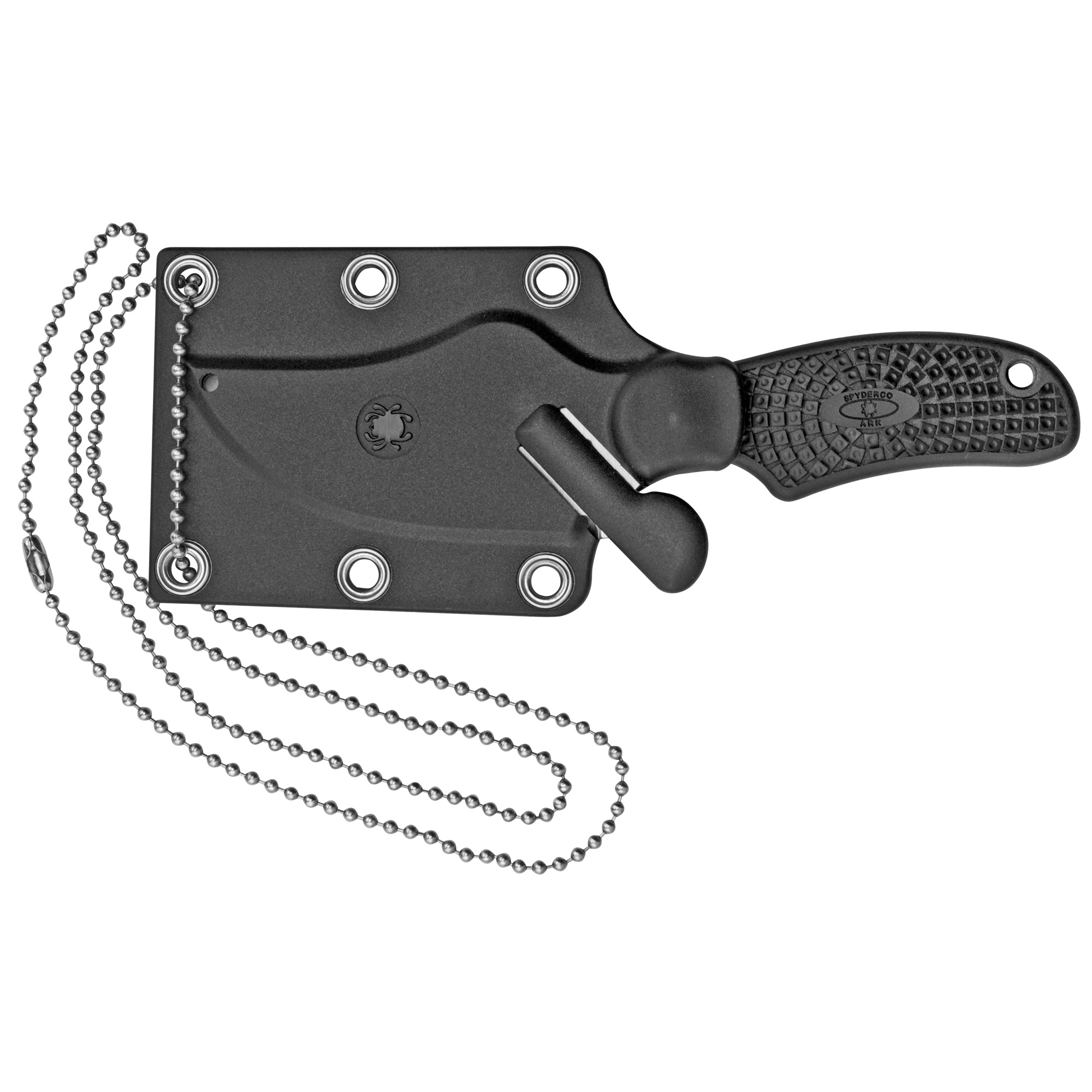 Spyderco - Spyderco ARK Fixed Blade Knife with Sheath – Compact Self-Defense and Utility Tool - Image 2