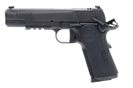 SIG SAUER - SIG SAUER 1911 X Series .45 ACP Semi-Auto Pistol with Black DLC Finish and G10 Grips