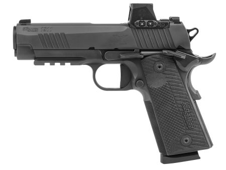 SIG SAUER OFF-DUTY - SIG SAUER OFF-DUTY 1911X Carry .45 ACP Semi-Auto Pistol with G10 Grips and Red Dot Sight