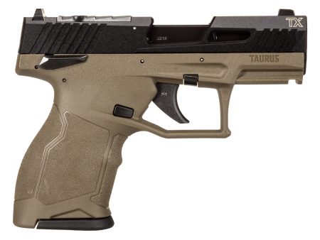 Taurus - Taurus TX22 Compact .22 LR Semi-Auto Pistol with Micro Red Dot Cut and Polymer Frame