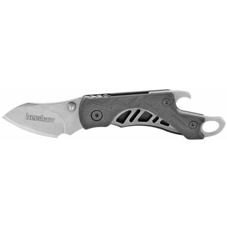 Kershaw - Kershaw Cinder 1.4-Inch Folding Knife with Black Glass-Filled Nylon Handle