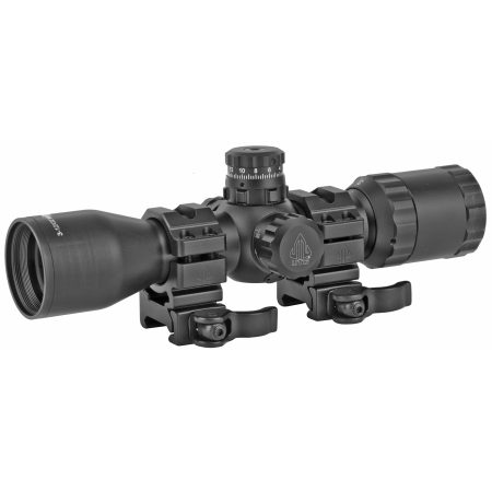 Leapers, Inc. - UTG - Leapers, Inc. - UTG BugBuster 3-12X32 Rifle Scope with Mil-Dot Reticle and Side Parallax Adjustment