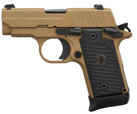 SIG SAUER - SIG SAUER P238 Emperor Scorpion .380 ACP Semi-Auto Pistol with Coyote Cerakote Finish and Night Sights