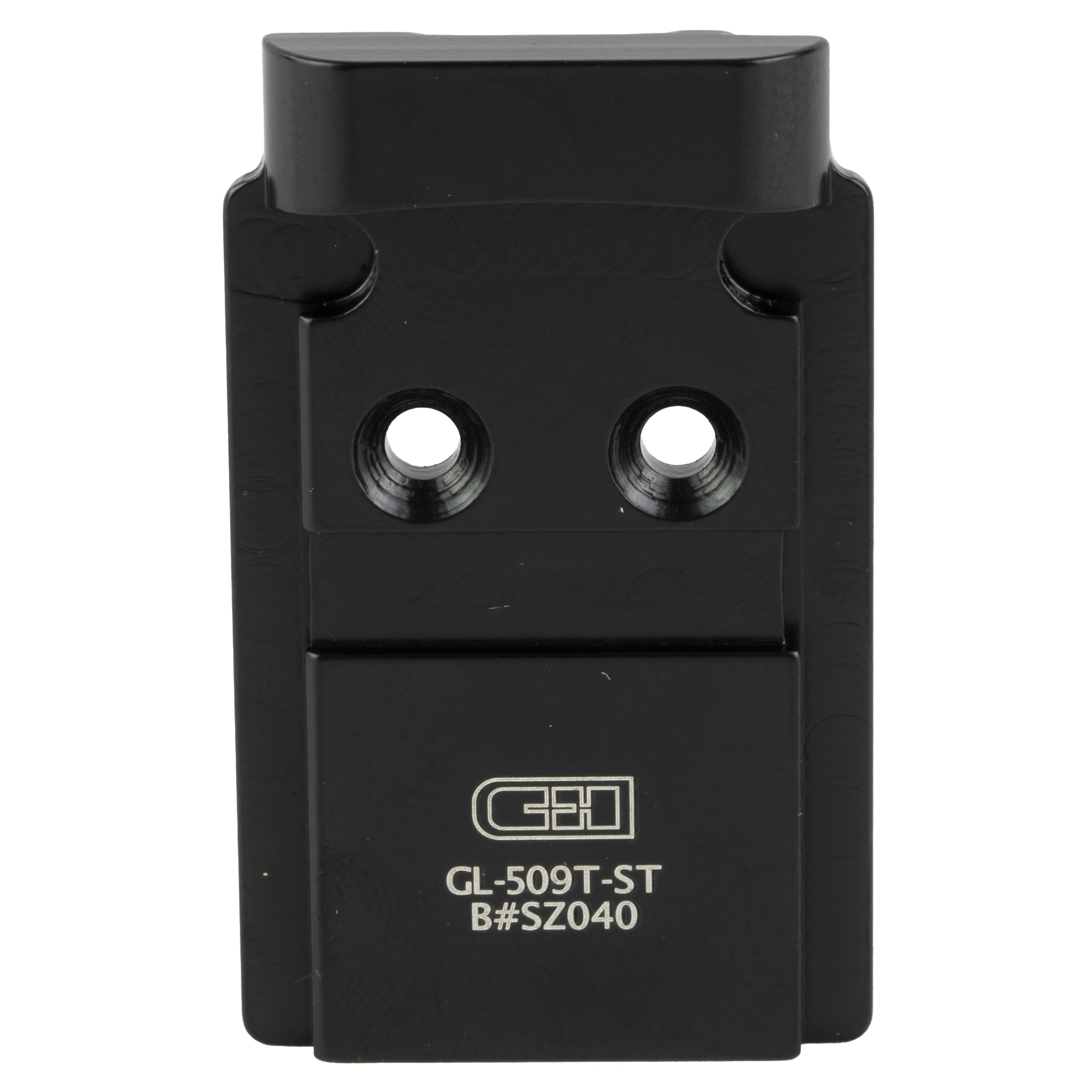 C&H Precision - C&H Precision Glock MOS Mount Plate (Part Number: GL-509T-ST) for Holosun 509T