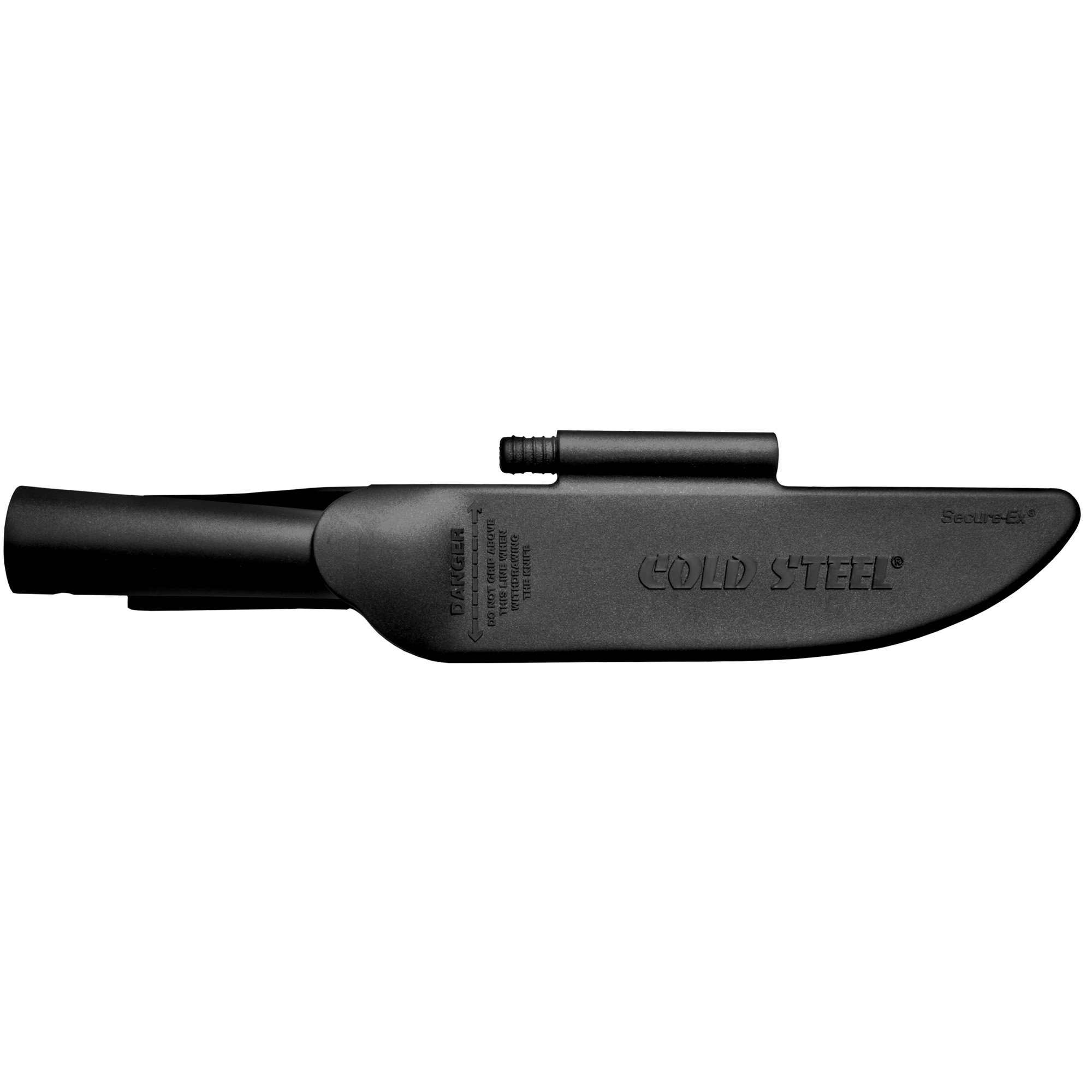 Cold Steel - Cold Steel Bushman Fixed Blade Knife with Sheath - 7-inch SK-5 High Carbon Steel, Black Handle - Image 2