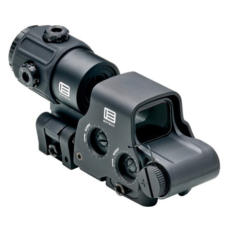 EOTECH - EOTECH HHS V EXPS3-2 Holographic Sight with G43 Magnifier – Compact 1X/3X Transitioning Optic in Black