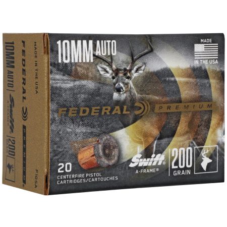 Federal - Federal Premium Swift 10mm 200-Grain Trophy Copper Slug - Hollow Point for Rifle Accuracy