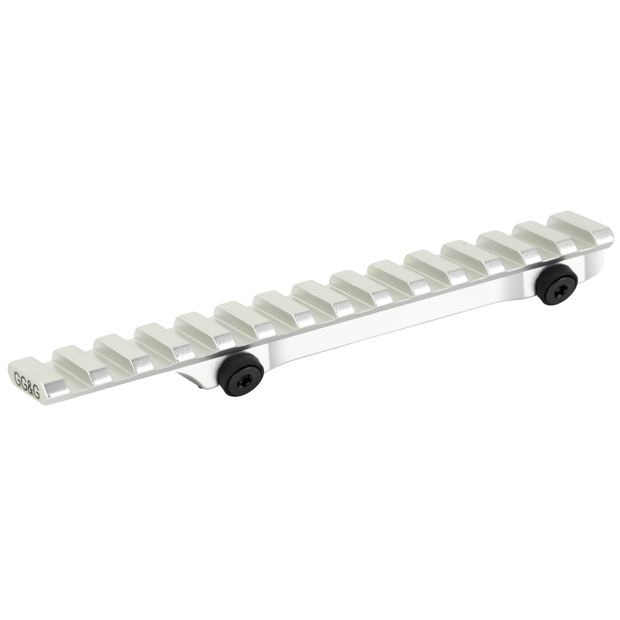 GG&G, Inc. - GG&G Mini-14 and Mini-30 Ranch Rifles Picatinny Rail Mount - Silver, Part GGG-1382BD