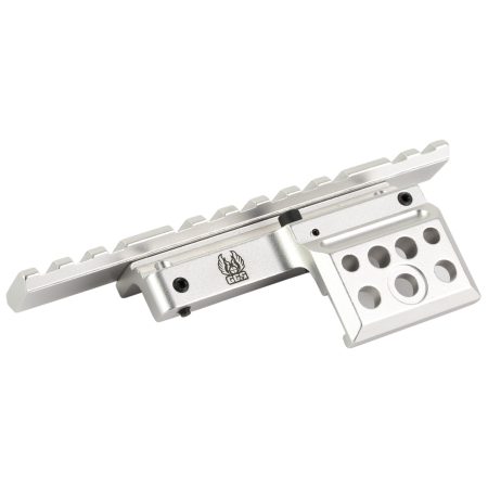 GG&G, Inc. - GG&G Mini-14 Ruger Scope Mount Silver GGG-1519BD for Ruger Mini-14 Rifles