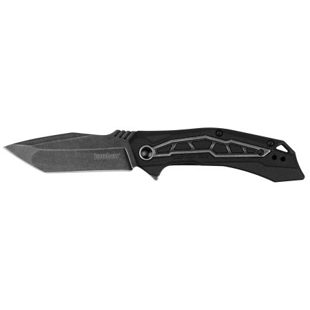 Kershaw - Kershaw Flatbed 3.1-inch Assisted Folding Knife with BlackWash Finish and G10 Handle