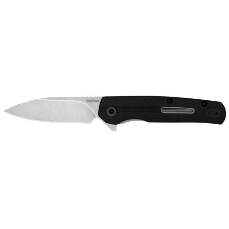 Kershaw - Kershaw Korra 2.75-Inch Assisted Opening Folding Knife - Black Handle, Silver Blade