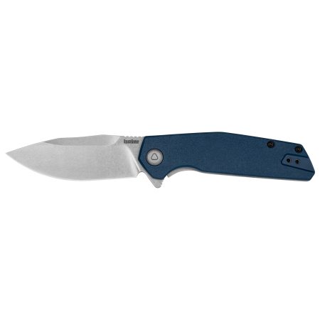 Kershaw - Kershaw Lucid 3.2-Inch Assisted Folding Knife with Plain Edge, Blue Handle