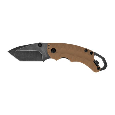 Kershaw - Kershaw Shuffle II 2.6-Inch Folding Knife with Plain Edge and BlackWash Finish