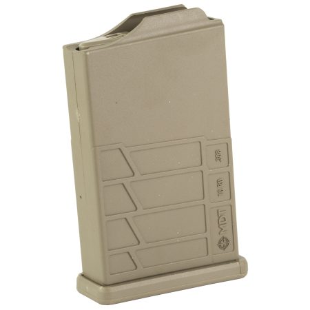 MDT - MDT MAG AICS 308/6.5CM 10-Round Polymer Magazine in Flat Dark Earth