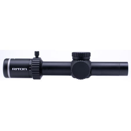 Riton Optics - Riton Optics 5 Series Tactix 1-10x24 FFP Rifle Scope with Illuminated Reticle and 30mm Tube
