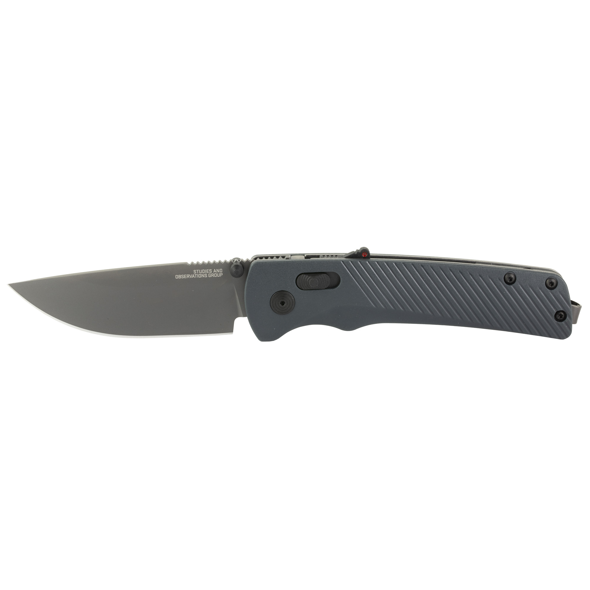 SOG Knives & Tools - SOG Flash AT Assisted Opening Folding Knife with 3.5-Inch D2 Steel Blade, Gray Handle
