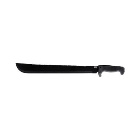 SOG Knives & Tools - SOG Knives & Tools SOGfari Machete 18-inch with Saw Blade and Textured Handle