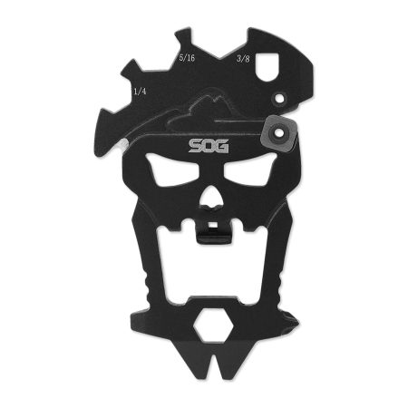 SOG Knives & Tools - SOG MACV Tool Black - Versatile Keychain Multi-Tool with 12 Functions