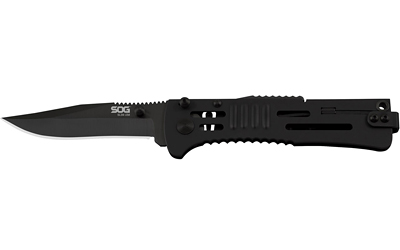 SOG Knives & Tools - SOG Knives & Tools SlimJim Folding Knife – 3.18 Inch, AUS 8 Steel, Black Handle