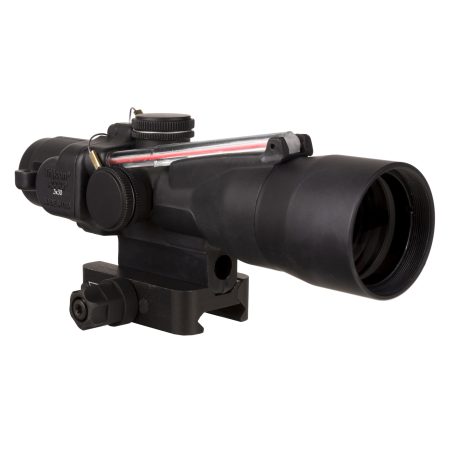 Trijicon - Trijicon ACOG 3x30 Red Chevron .223 Rifle Scope - Durable Optical Sight for Medium-Range Engagements
