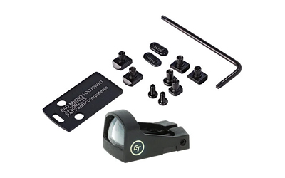 Crimson Trace Corporation - Crimson Trace CTC RAD Micro Red Dot with Dovetail Mount for Smith & Wesson and GLOCK Pistols