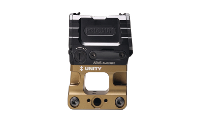 Unity Tactical - Unity Tactical FAST AEMS Flat Dark Earth Mount – Rapid Sight Acquisition for Firearms