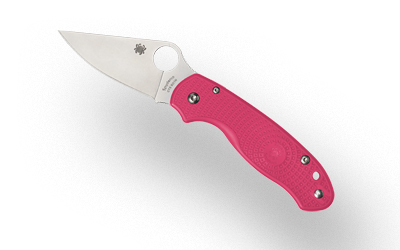 Spyderco - Spyderco Para 3 Lightweight Folding Knife with Pink FRN Handle and CTS BD1N Steel - Model C223PPN