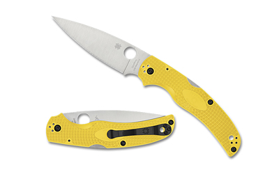Spyderco - Spyderco Native Chief Salt Lightweight Folding Knife with CPM MagnaCut Steel and Yellow FRN Handle