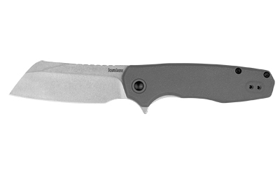 Kershaw - Kershaw Wharf 2.8-Inch Assisted Folding Knife - Versatile Pocket Cleaver with Plain Edge