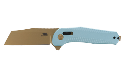 SOG Knives & Tools - SOG Diverge XR 3 Blue Folding Knife with D2 Steel Blade