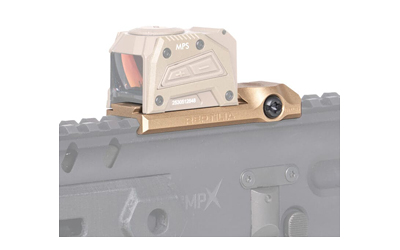 Reptilia - Reptilia Dot Mount Low MPS/ACRO FDE – Low Profile Flat Dark Earth Mount for Aimpoint ACRO and Steiner MPS