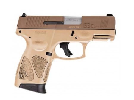 Taurus - Taurus G3C 9mm Semi-Auto Pistol with Troy Coyote Cerakote Finish and 12+1 Capacity