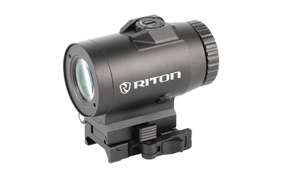 Riton Optics - Riton Optics 1 Series Tactix 3X Magnifier | Flip-Away QD Mount for Rifle Scopes