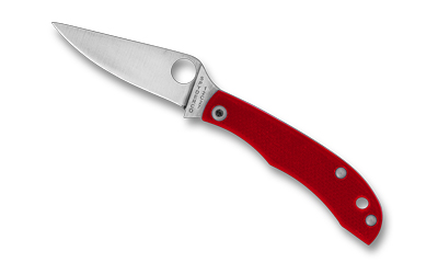 Spyderco - Spyderco Honeybee G-10 Folding Knife with Red Handle - Model C137GRDP