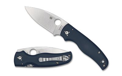 Spyderco - Spyderco Shaman Folding Knife with CPM SPY27 Steel – Blue Handle