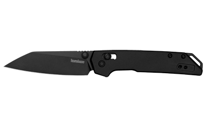 Kershaw - Kershaw Mini Iridium Reverse Tanto Folding Knife - Black, Part #2051RBLK