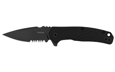 Kershaw - Kershaw Conduit Folding Knife with Assisted Opening and Serrated Blade – Model 1407ST