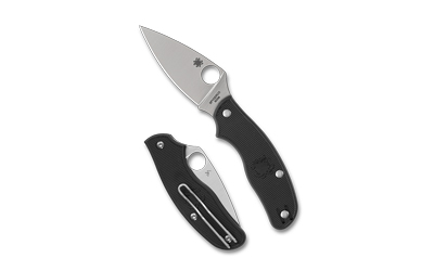 Spyderco - Spyderco Metropolitan Folding Knife C213PBK with M398 Steel and Black FRN Handle