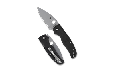 Spyderco - Spyderco Shaman Lightweight Folding Knife with CTS BD1N Steel and Black Fiberglass-Reinforced Nylon Handle