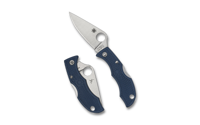 Spyderco - Spyderco Ladybug 3 Lightweight Folding Knife with CPM SPY27 Steel and Blue FRN Handle