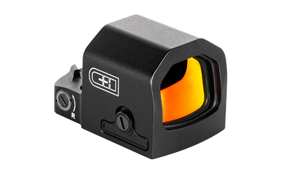 C&H Precision - C&H Precision EDC Enclosed Red Dot Sight with Multi Dot Reticle - 2.5 MOA, Black