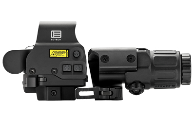 EOTECH - EOTECH EXPS3-0 HWS Holographic Sight with G33 Magnifier and Switch-to-Center Mount